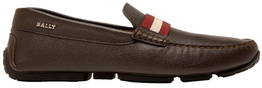 Giày Bally Pearce Leather Drivers 'Brown' 6206928