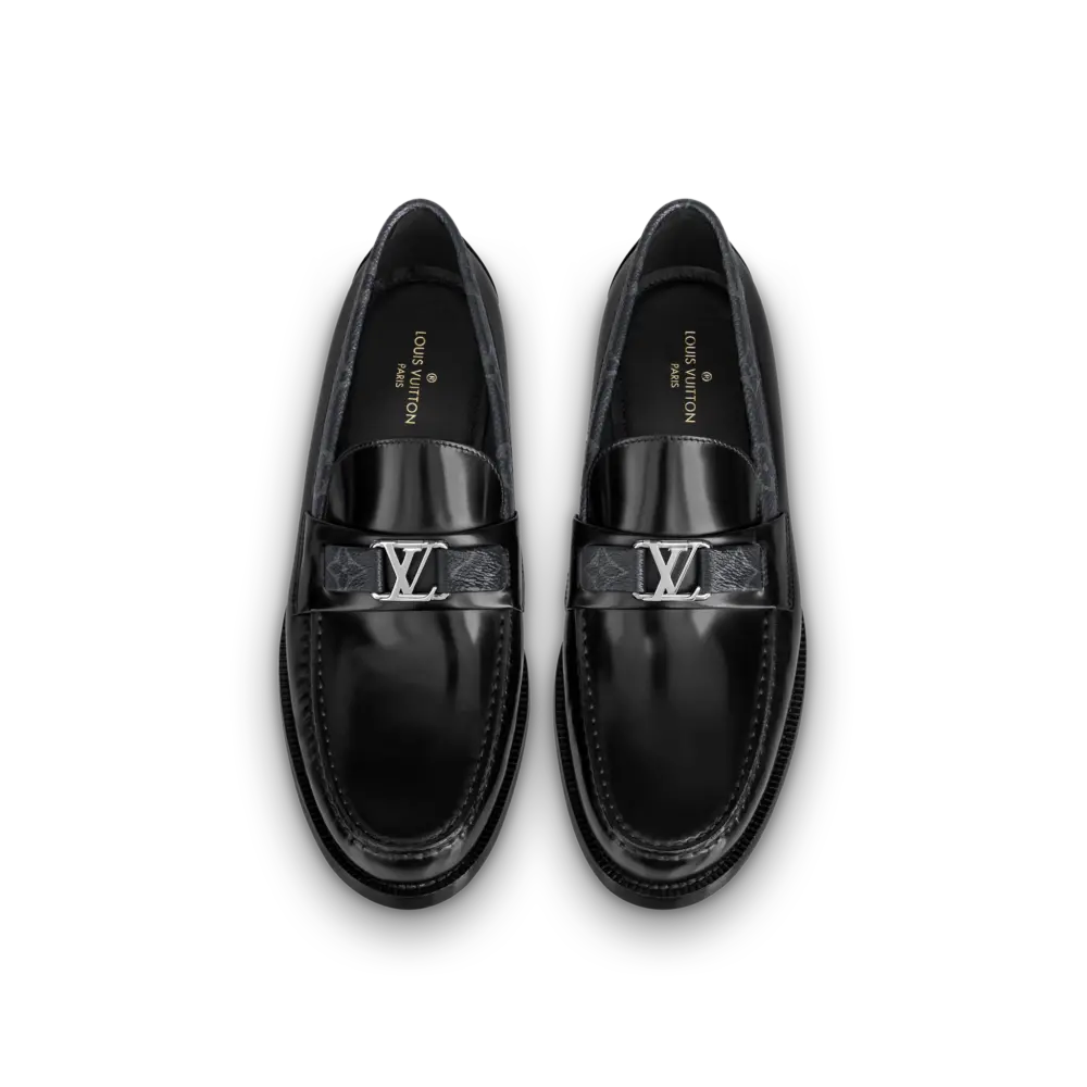 Giày Louis Vuitton Major Loafers 'Black' 1A7VZN - Ảnh 4