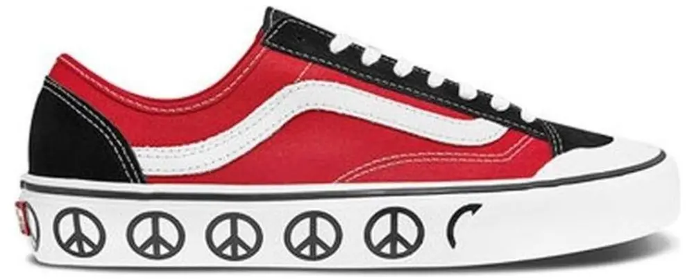 Giày Vans Style 36 Decon SF ‘Black Red’ VN0A3MVL222 - Ảnh 4
