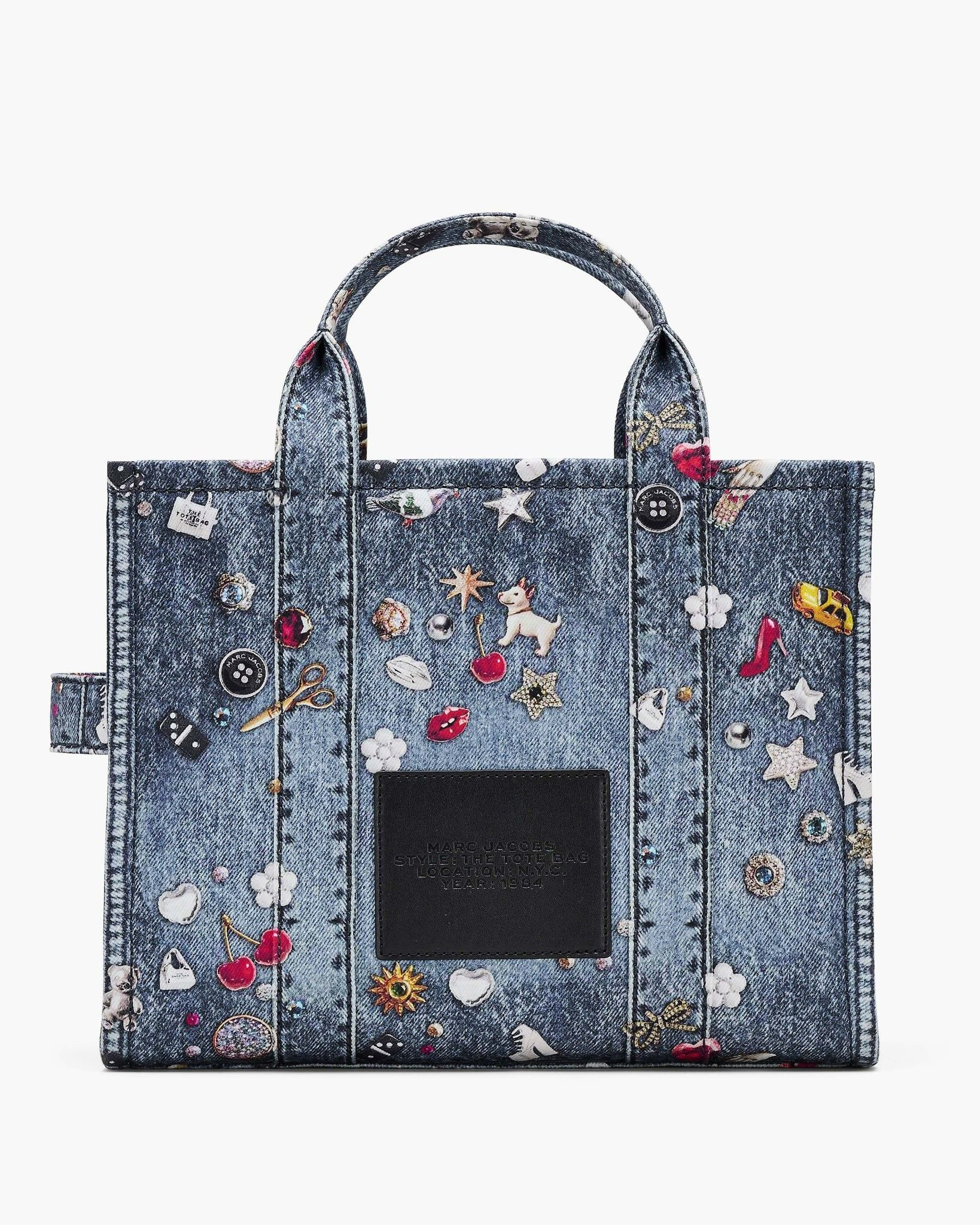 Alternative view of Túi Marc Jacobs Medium Tote Bag 'Denim' 2R5HTT018H02-454