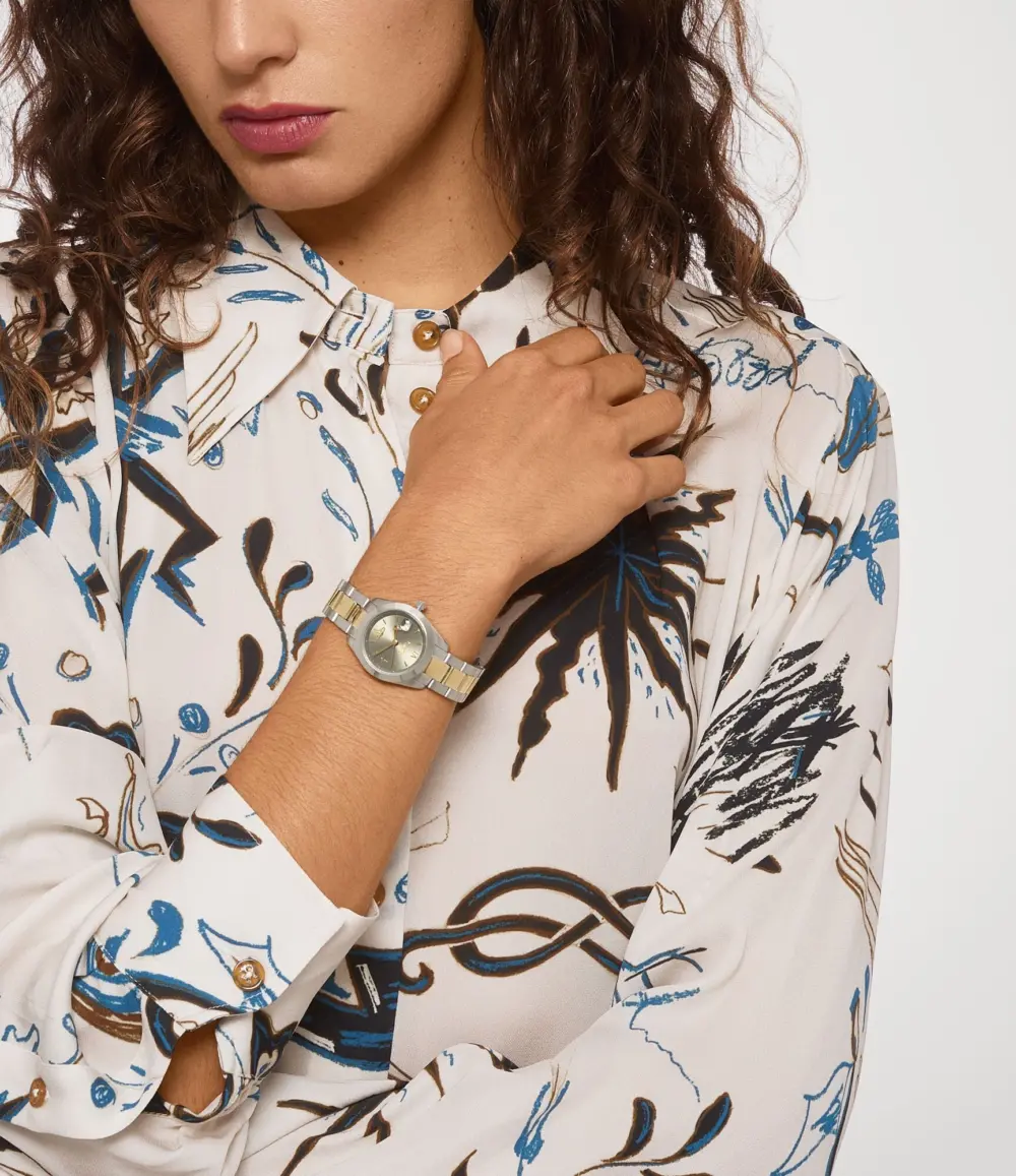 Đồng Hồ Vivienne Westwood Fenchurch 'Demi' VV292GYSG - Ảnh 5