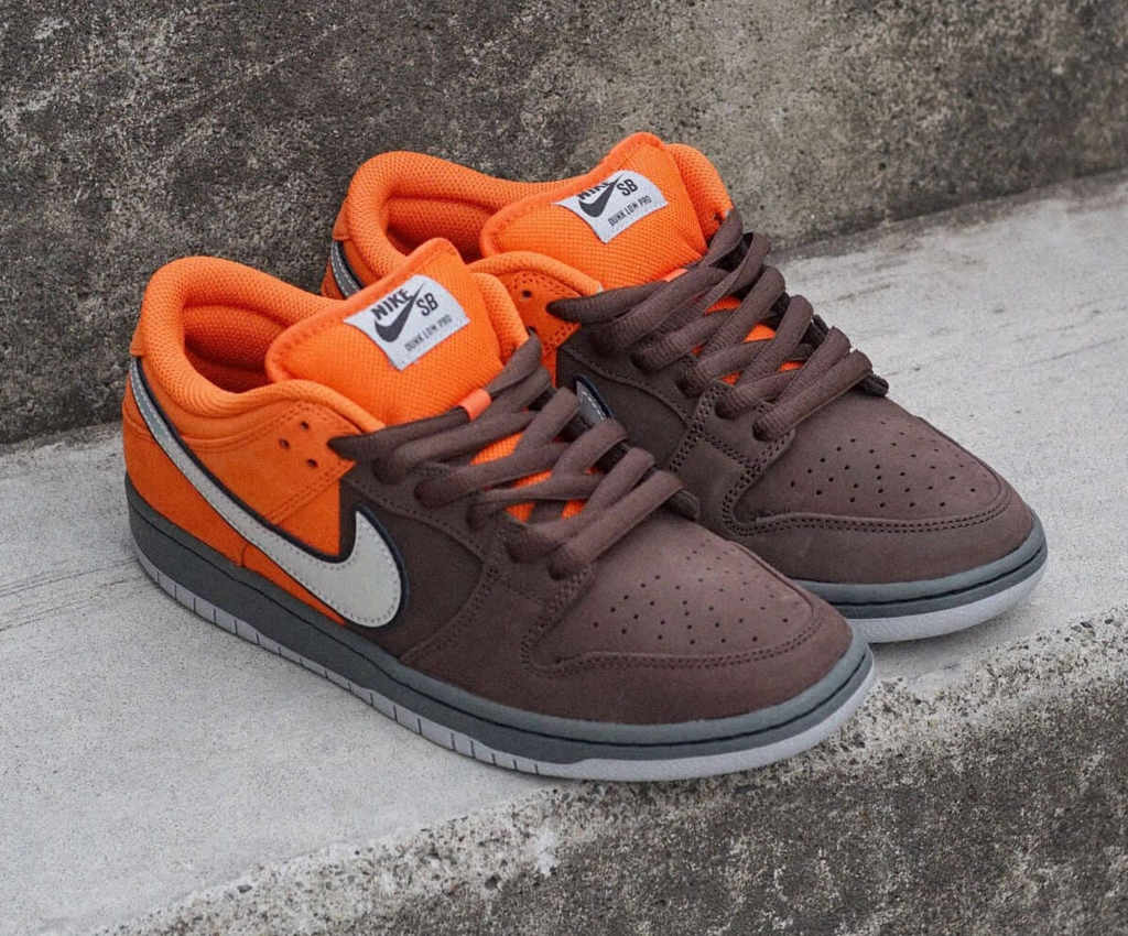 Alternative view of Giày Nike SB Dunk Low Pro 'Safety Orange' IR1888-800