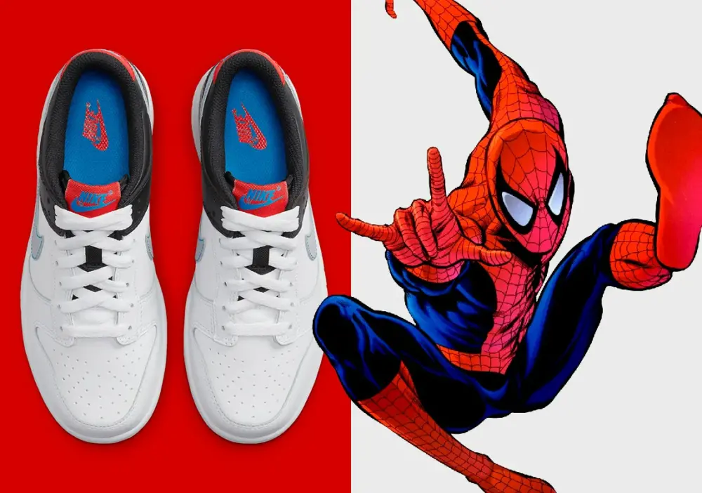 Giày Nike Dunk Low ‘Spider Man’ DH9765-103 - Ảnh 5