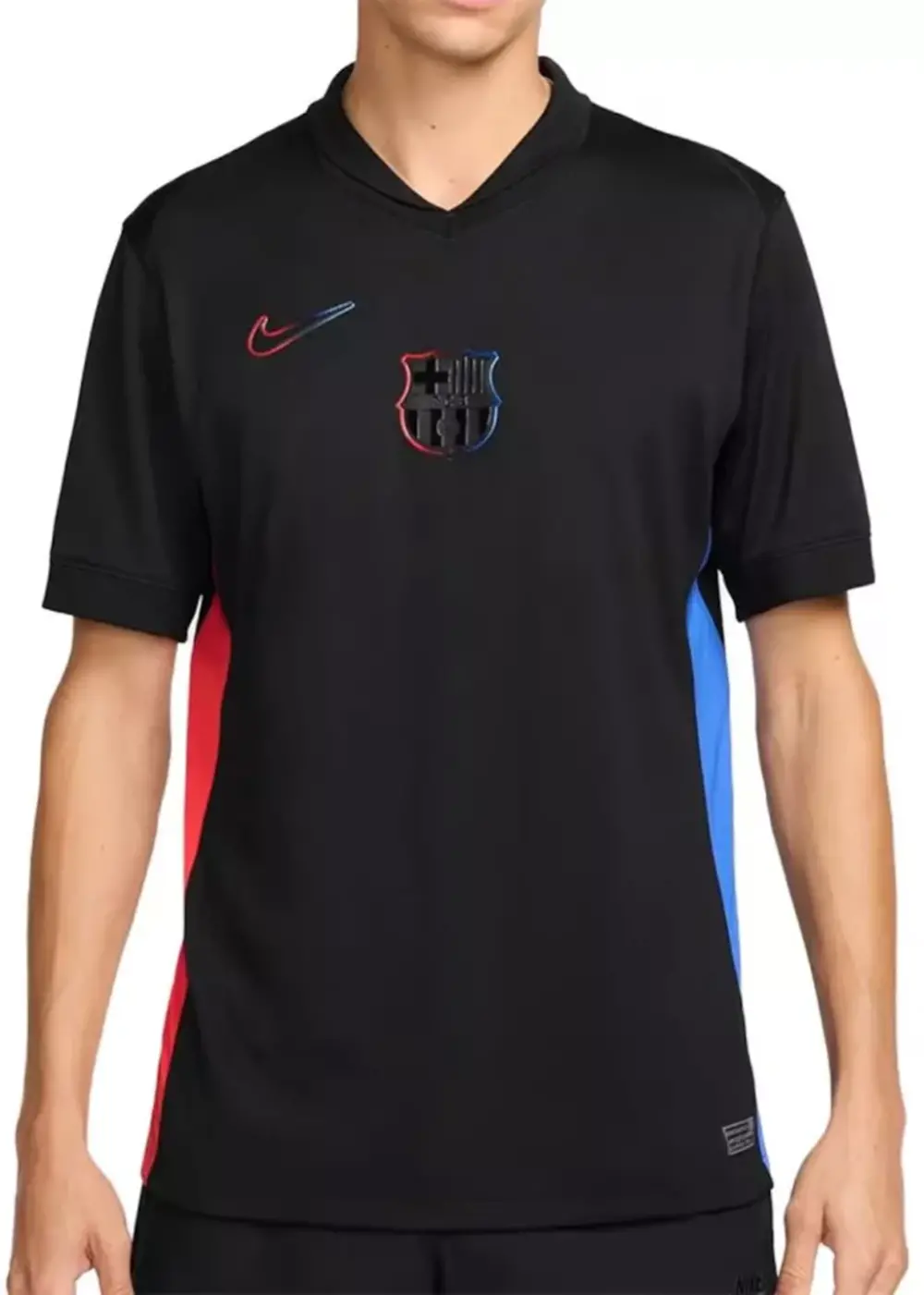 Áo Nike Barcelona 2025 Away Champions League ‘Black’ FN8792-010 - Ảnh 5