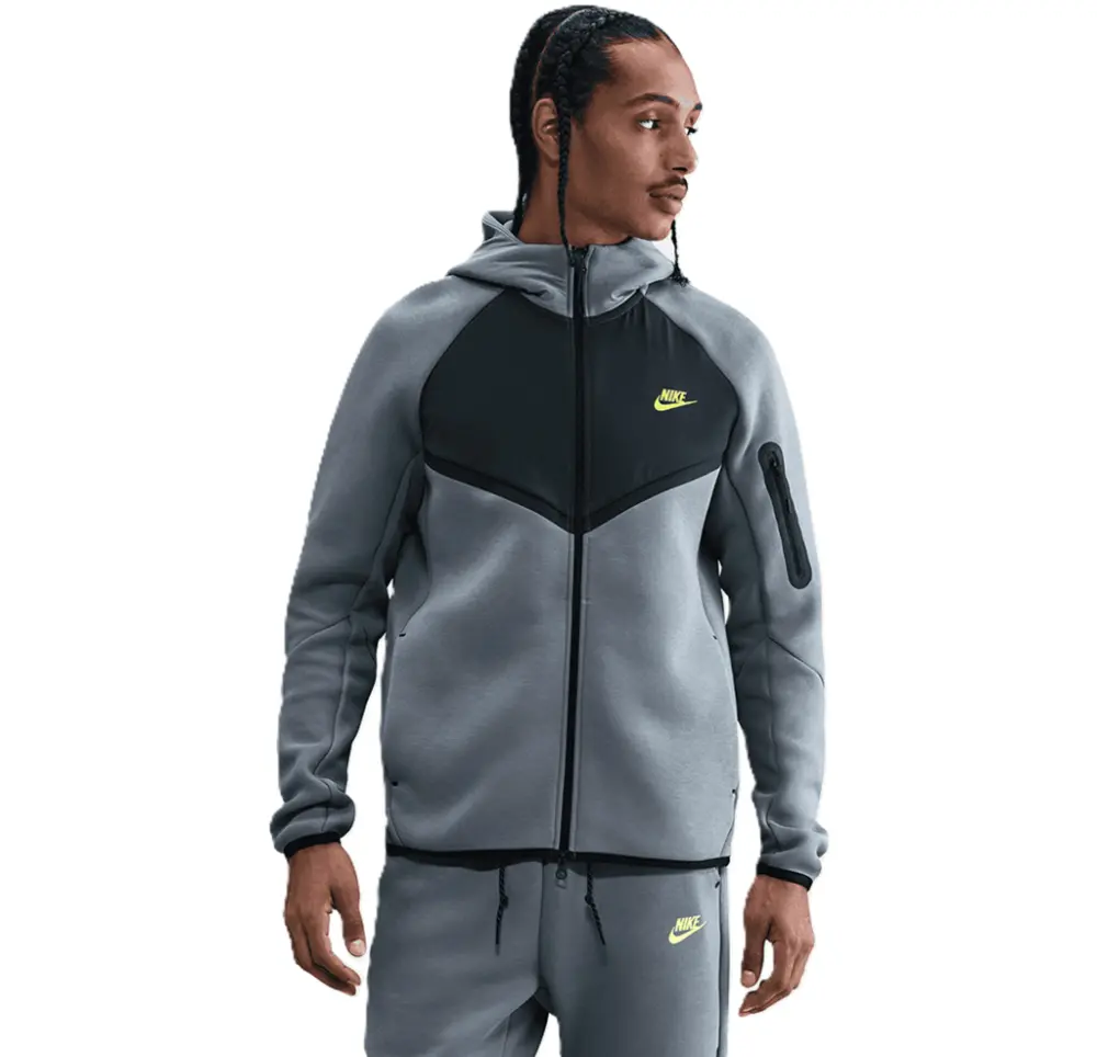 Áo Nike Tech Fleece Windrunner Jacket ‘Cool Grey’ IH4302-065