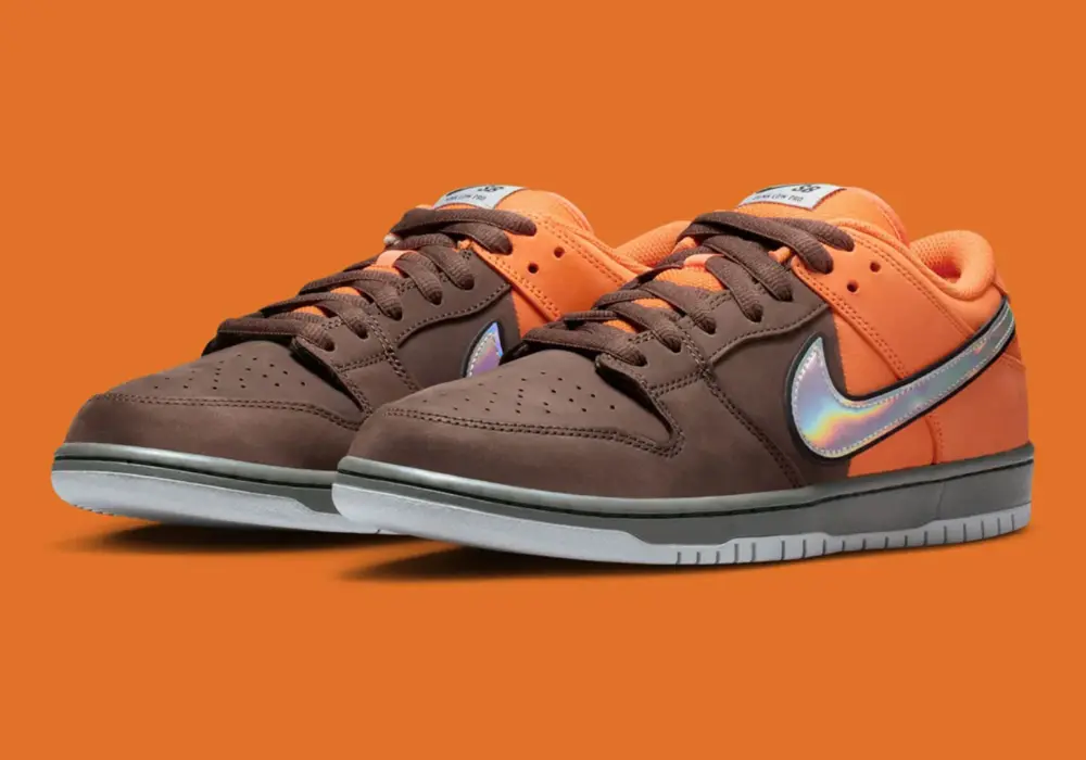 Giày Nike SB Dunk Low Pro 'Safety Orange' IR1888-800 - Ảnh 4
