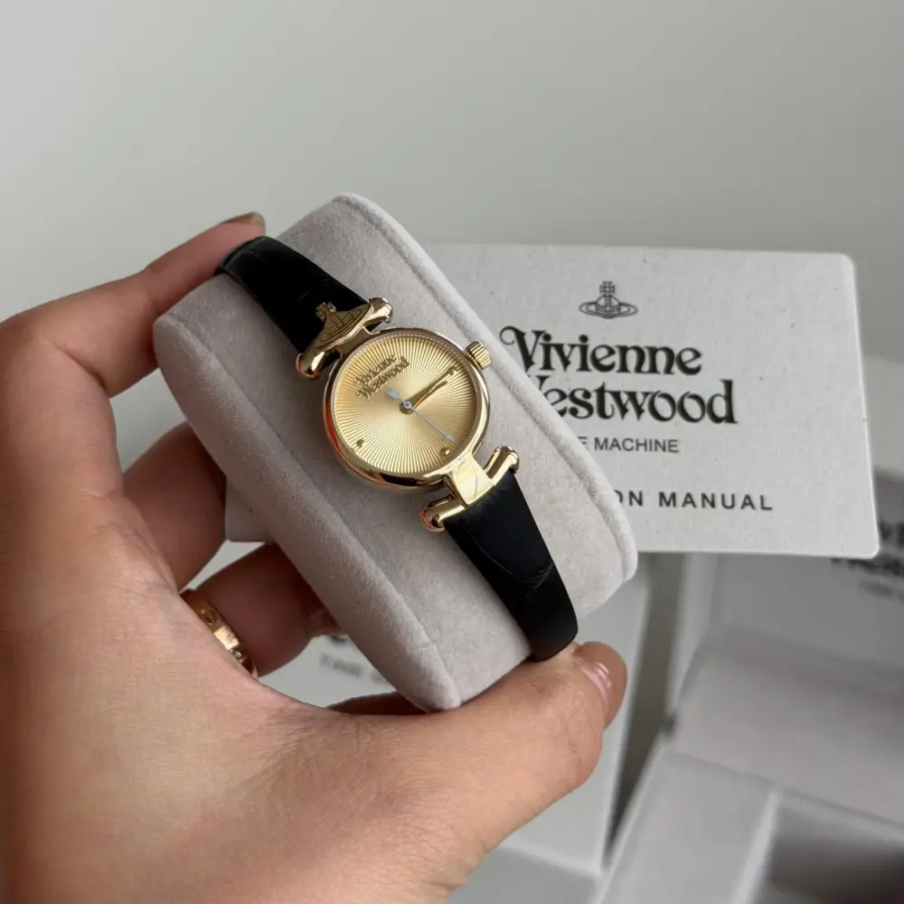 Đồng Hồ Vivienne Westwood Maida Quartz 'Champagne' VV090GDBK - Ảnh 6