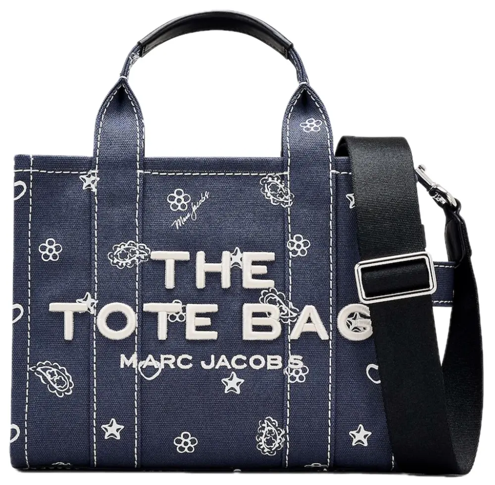 Túi Marc Jacobs Bandana Small Tote Bag 'Navy' 2R5HTT004H02-411