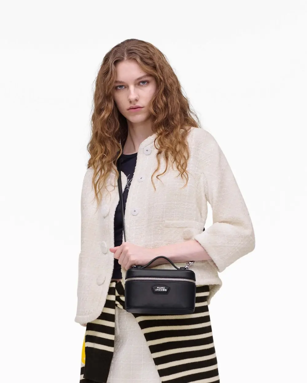 Túi Marc Jacobs Everyday Vanity Bag 'Black' 2R5HCR018H01-001 - Ảnh 4