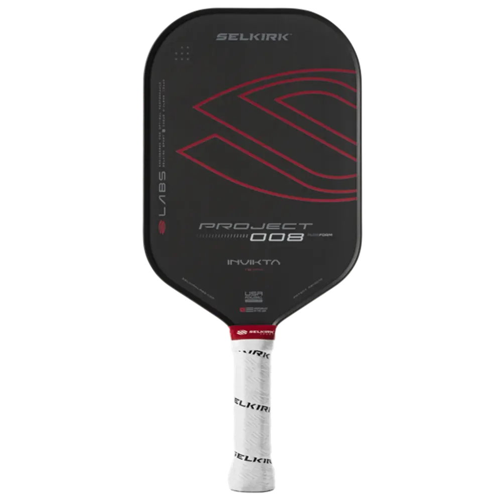 Vợt Pickleball Selkirk LABS Project 008 Invikta ‘Black Red’