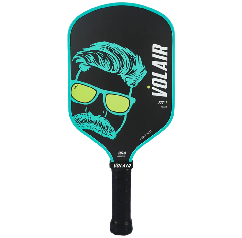 Vợt Pickleball Volair Fit 1 Limited Edition 16mm ‘Black Blue’