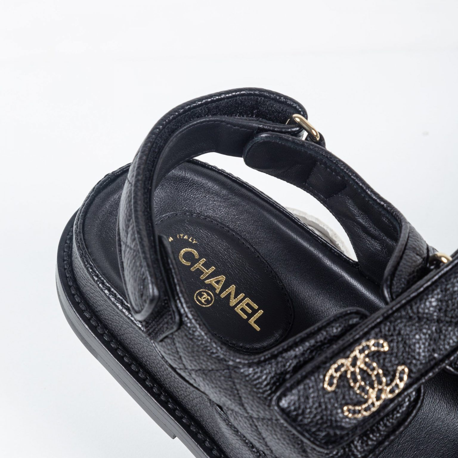 Dép Chanel Quilted Dad Sandal ‘Black’ G35927-X56140-94305 - Ảnh 3