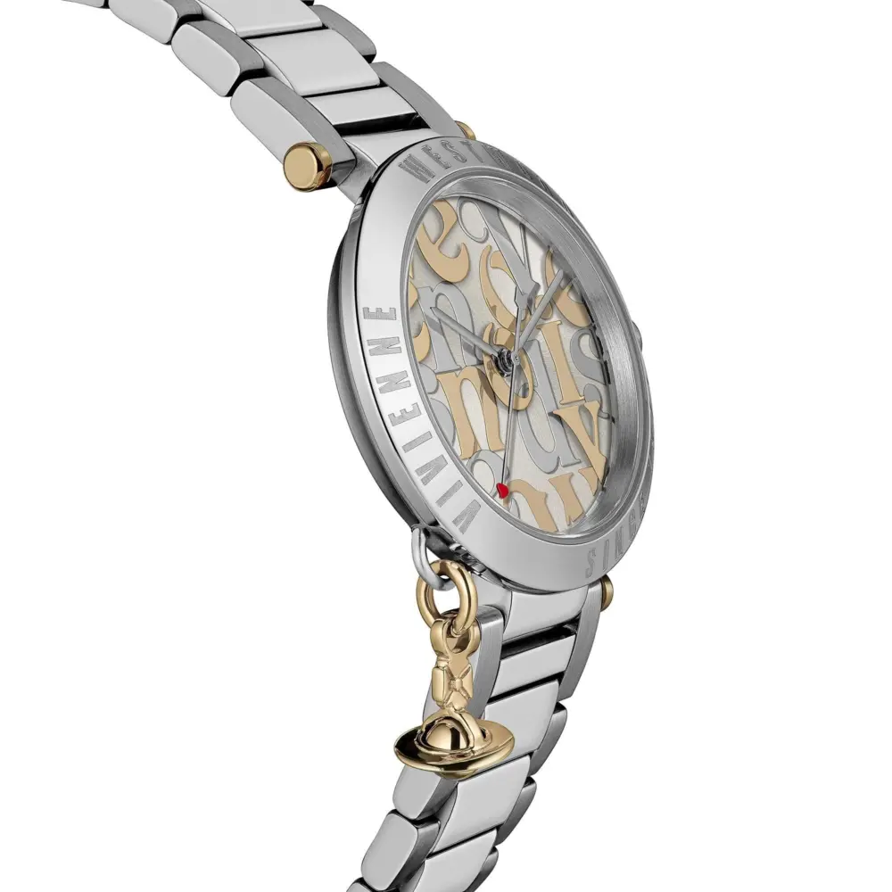 Đồng Hồ Vivienne Westwood Orb Logomania 'Silver' VV315WSSL - Ảnh 4