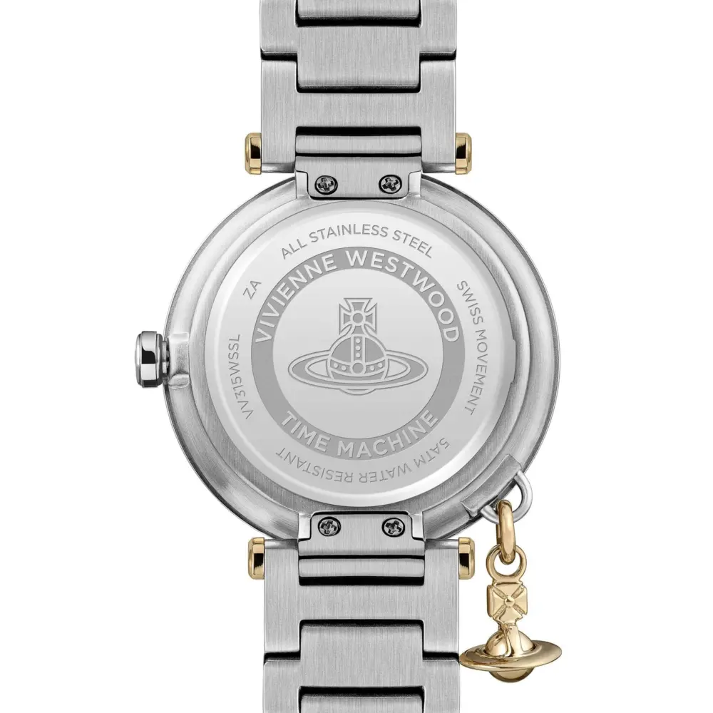 Đồng Hồ Vivienne Westwood Orb Logomania 'Silver' VV315WSSL - Ảnh 3