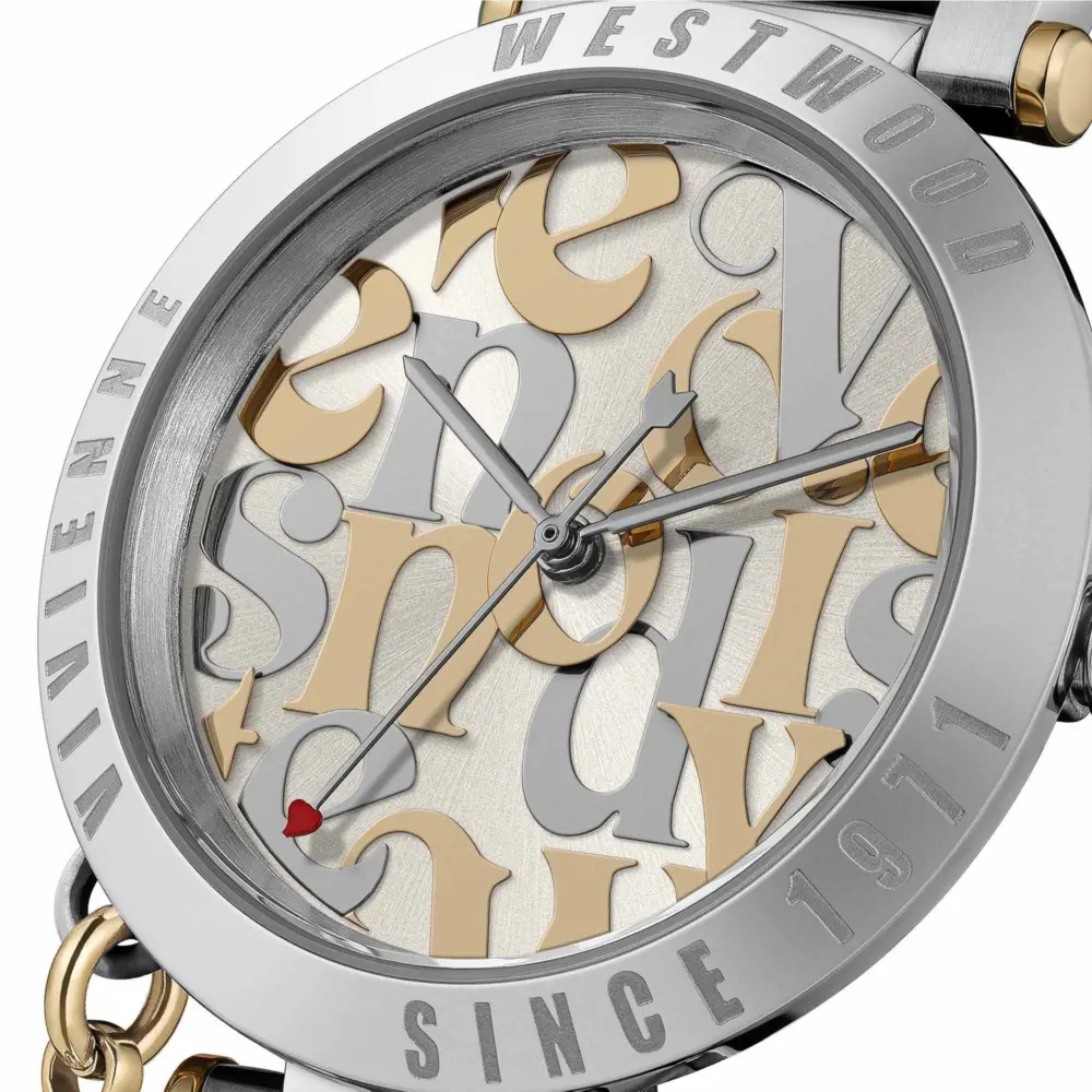 Đồng Hồ Vivienne Westwood Orb Logomania 'Silver' VV315WSSL - Ảnh 2