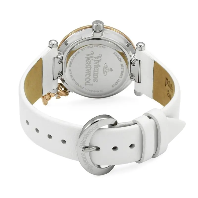 Đồng Hồ Nữ Vivienne Westwood Orb Pastelle 'White' VV006RSWH - Ảnh 4