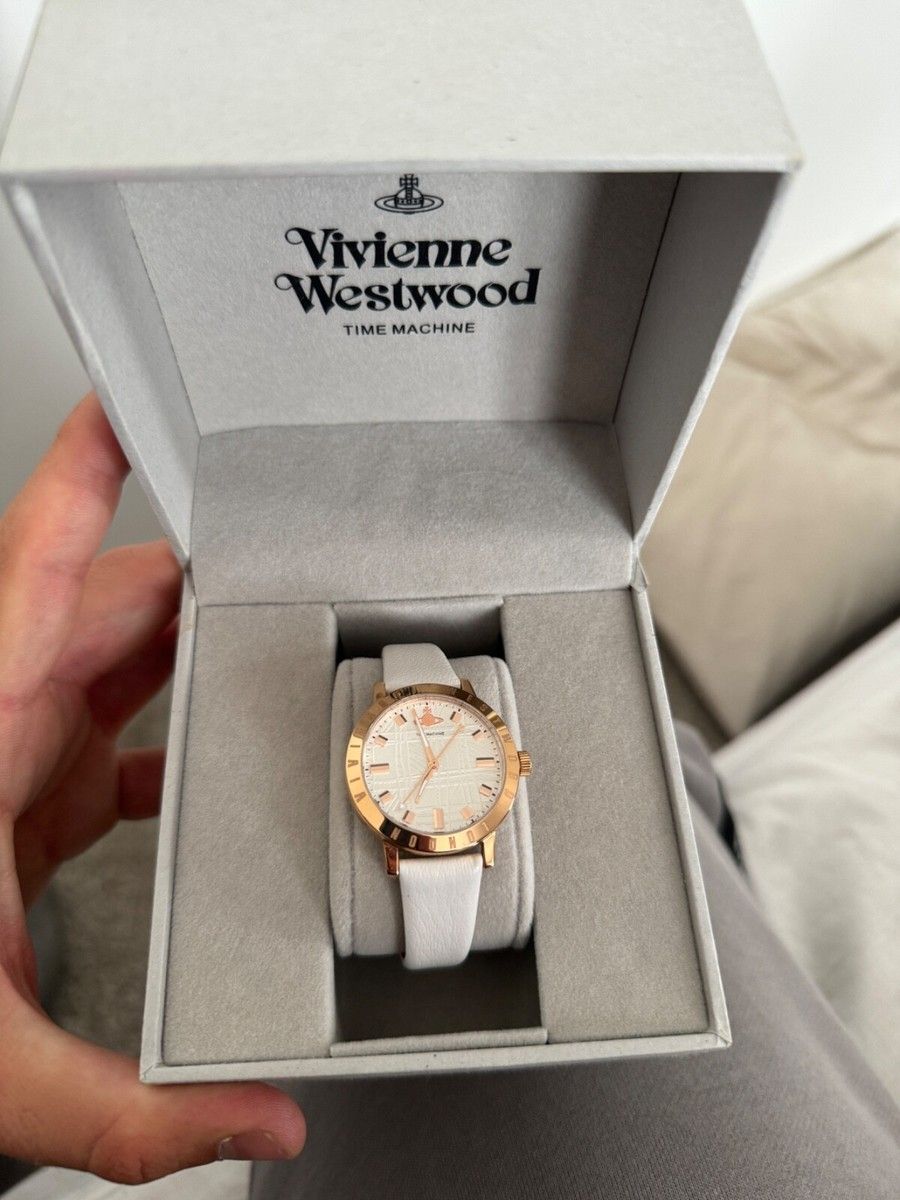 Đồng Hồ Nữ Vivienne Westwood Orb Pastelle 'White' VV006RSWH - Ảnh 3
