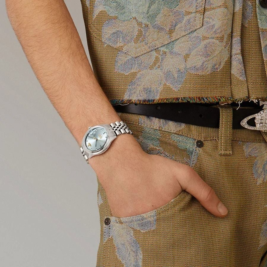 Alternative view of Đồng Hồ Vivienne Westwood Camberwell 'Blue Silver' VV261LBLSL