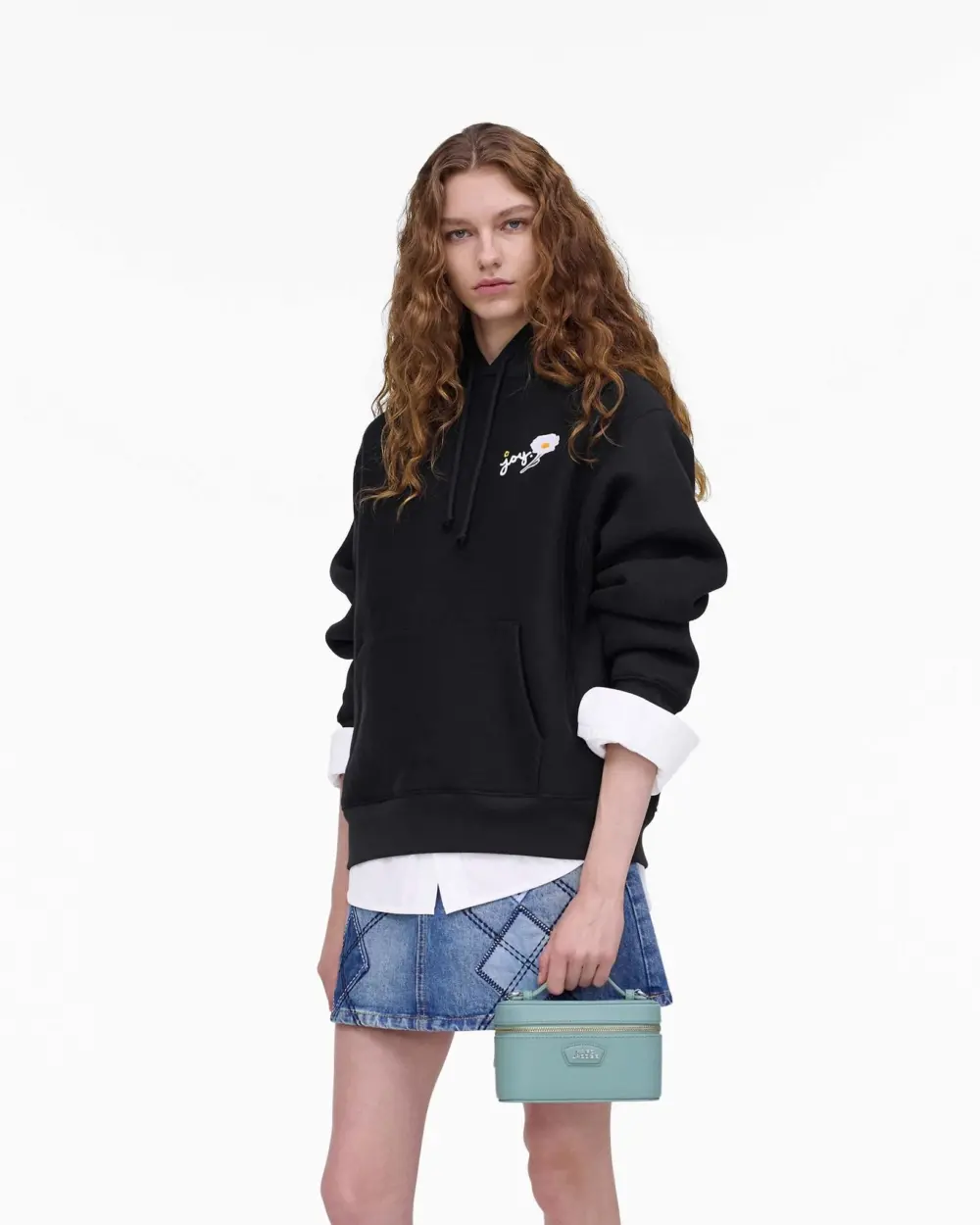 Túi Marc Jacobs Everyday Vanity Bag 'Blue' 2R5HCR018H01-457 - Ảnh 4