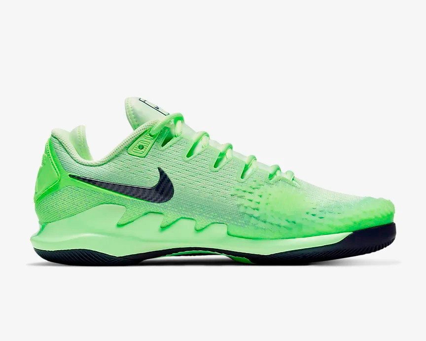 Alternative view of Giày Tennis Nike Court Air Zoom Vapor X Knit HC ‘Ghost Green’ AR0496-302