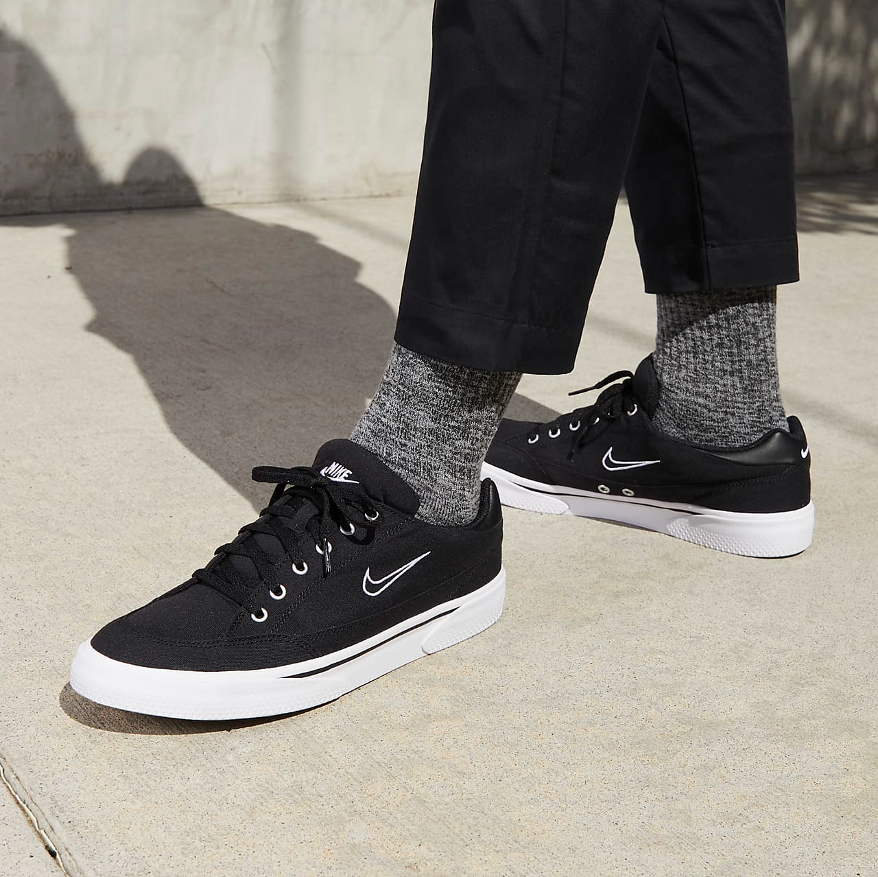 Alternative view of Giày Nike Retro GTS 97 ‘Black White’ DA1446-001