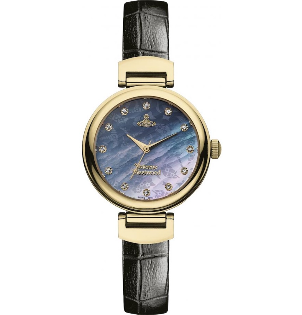 Đồng Hồ Vivienne Westwood Hampton 'Mother of Pearl' VV128GDBK