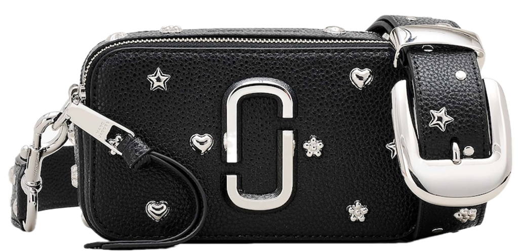 Túi Marc Jacobs Mini Icon Stud Snapshot 'Black' 2R5HCR011H01-002