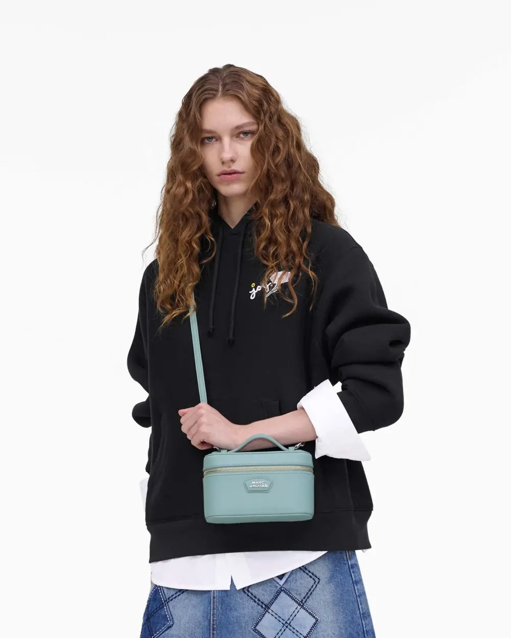 Túi Marc Jacobs Everyday Vanity Bag 'Blue' 2R5HCR018H01-457 - Ảnh 3