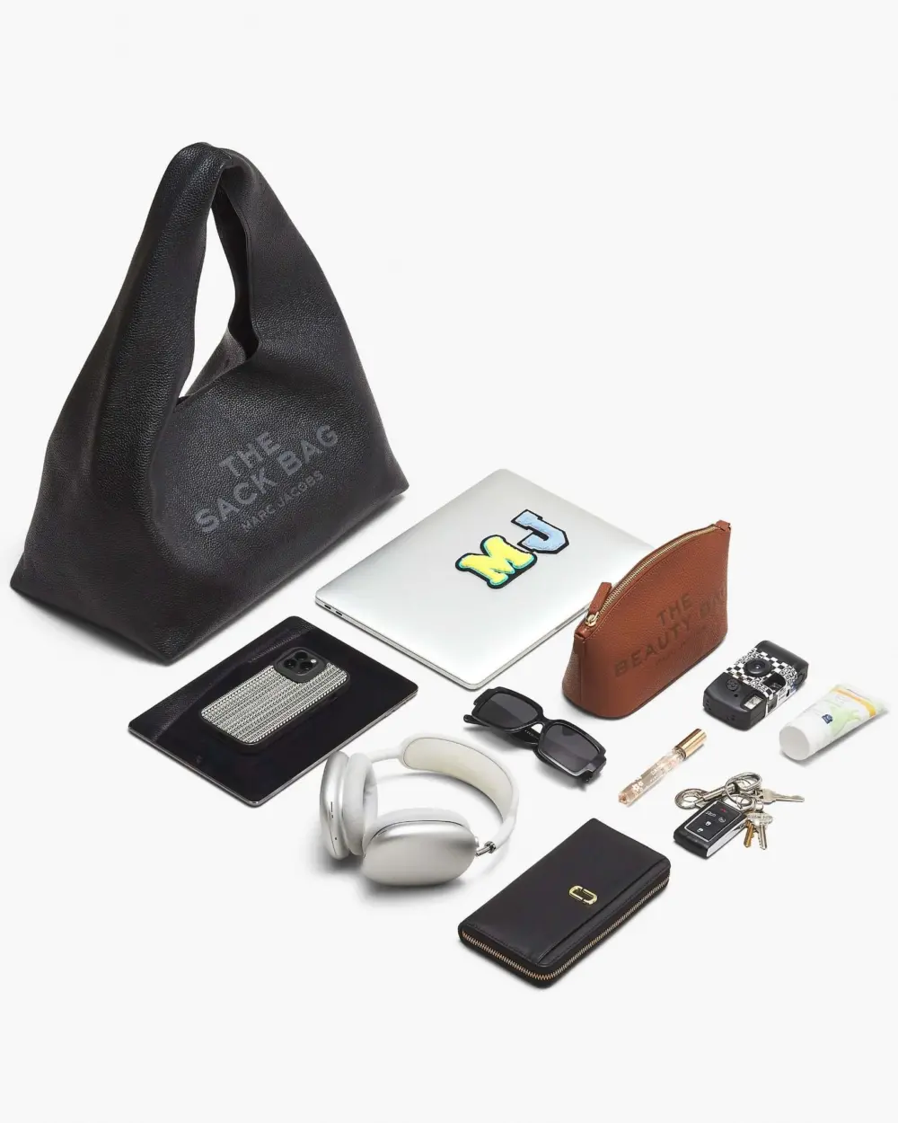 Alternative view of Túi Marc Jacobs Patchwork Sack Bag 'Black' 2F5HSH005H01-002