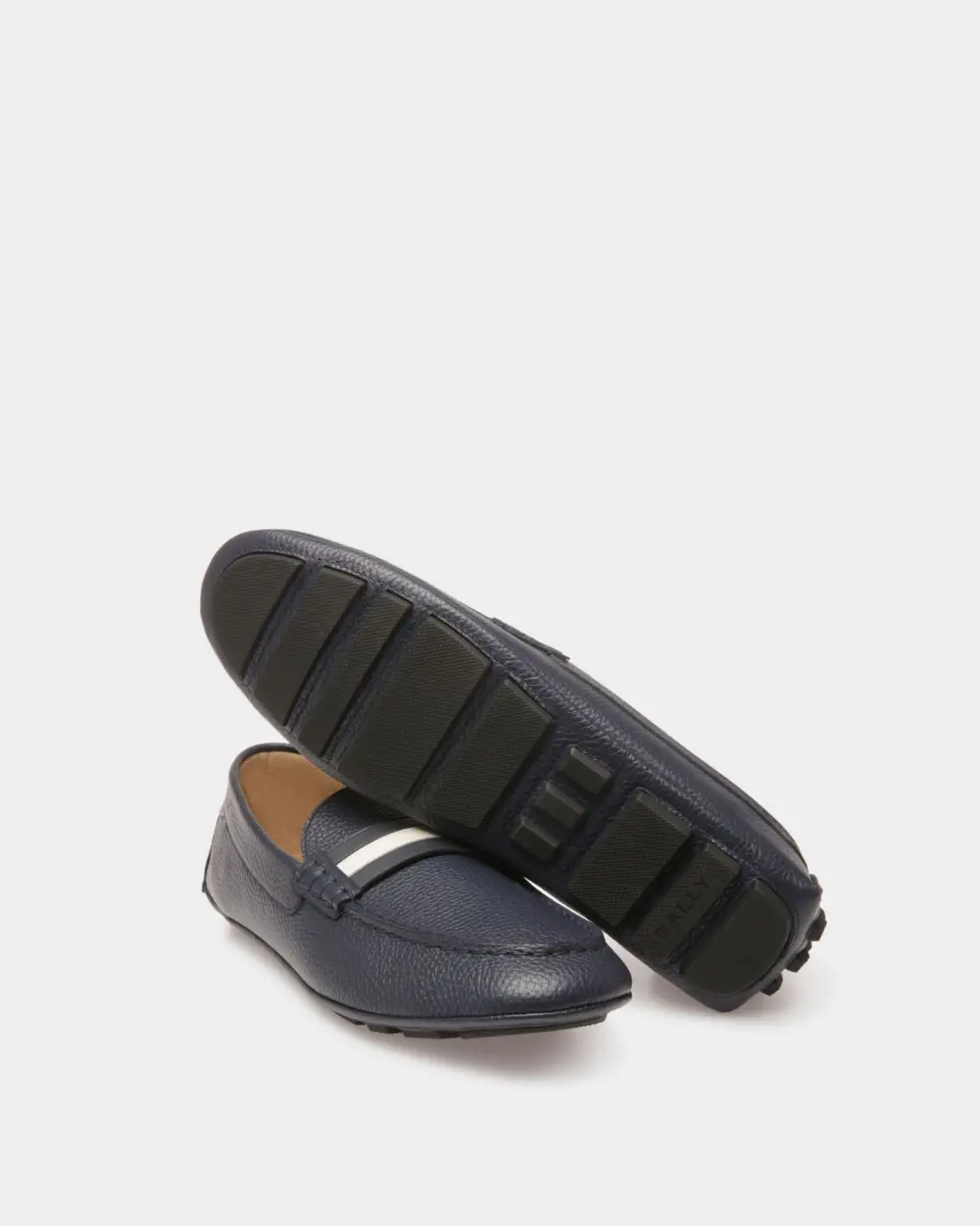 Giày Bally Kerbs Drivers 'Navy' 6304669 - Ảnh 4