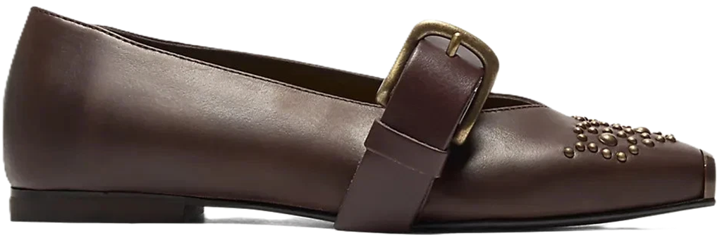 Giày Onitsuka Tiger Ballerina Studs 'Brown' 1182A682-200