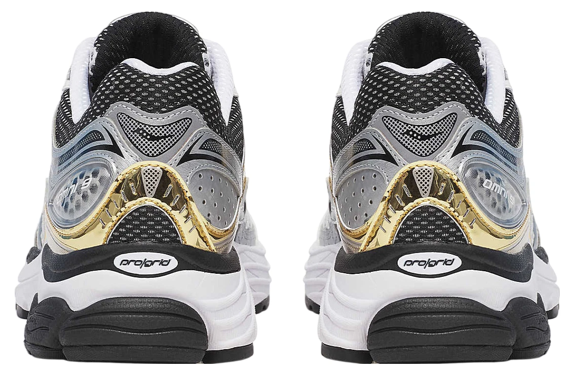 Giày Saucony ProGrid Omni 9 ‘Silver Gold’ S70739-9 - Ảnh 3