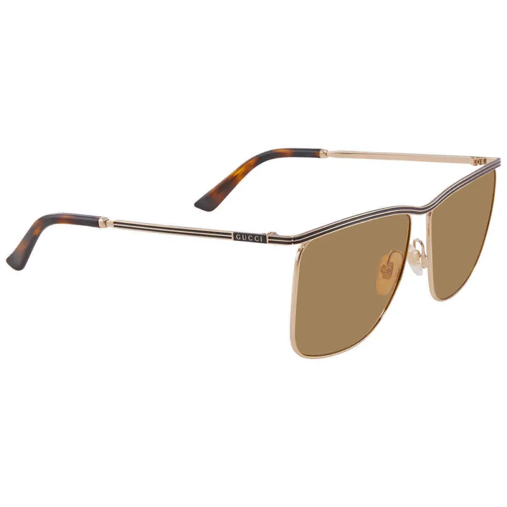 Alternative view of Kính Gucci Square Sunglasses ‘Brown’ GG0821S-003-62