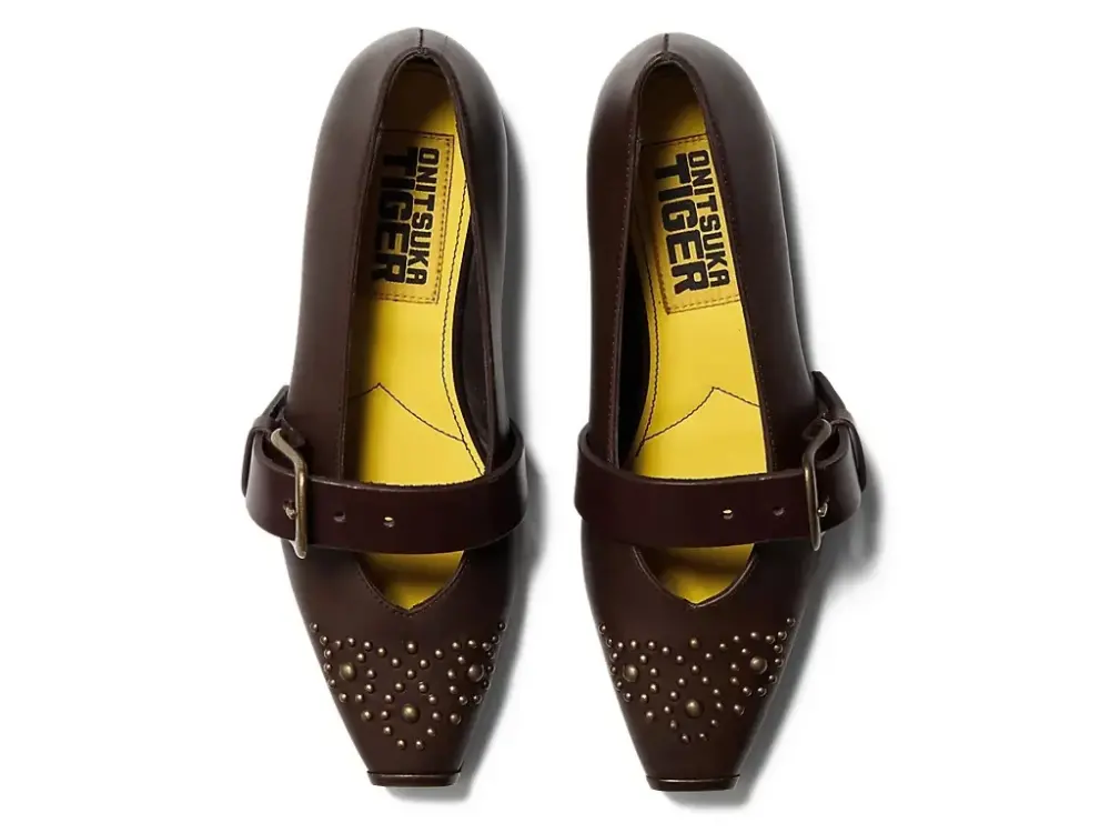 Giày Onitsuka Tiger Ballerina Studs 'Brown' 1182A682-200 - Ảnh 3