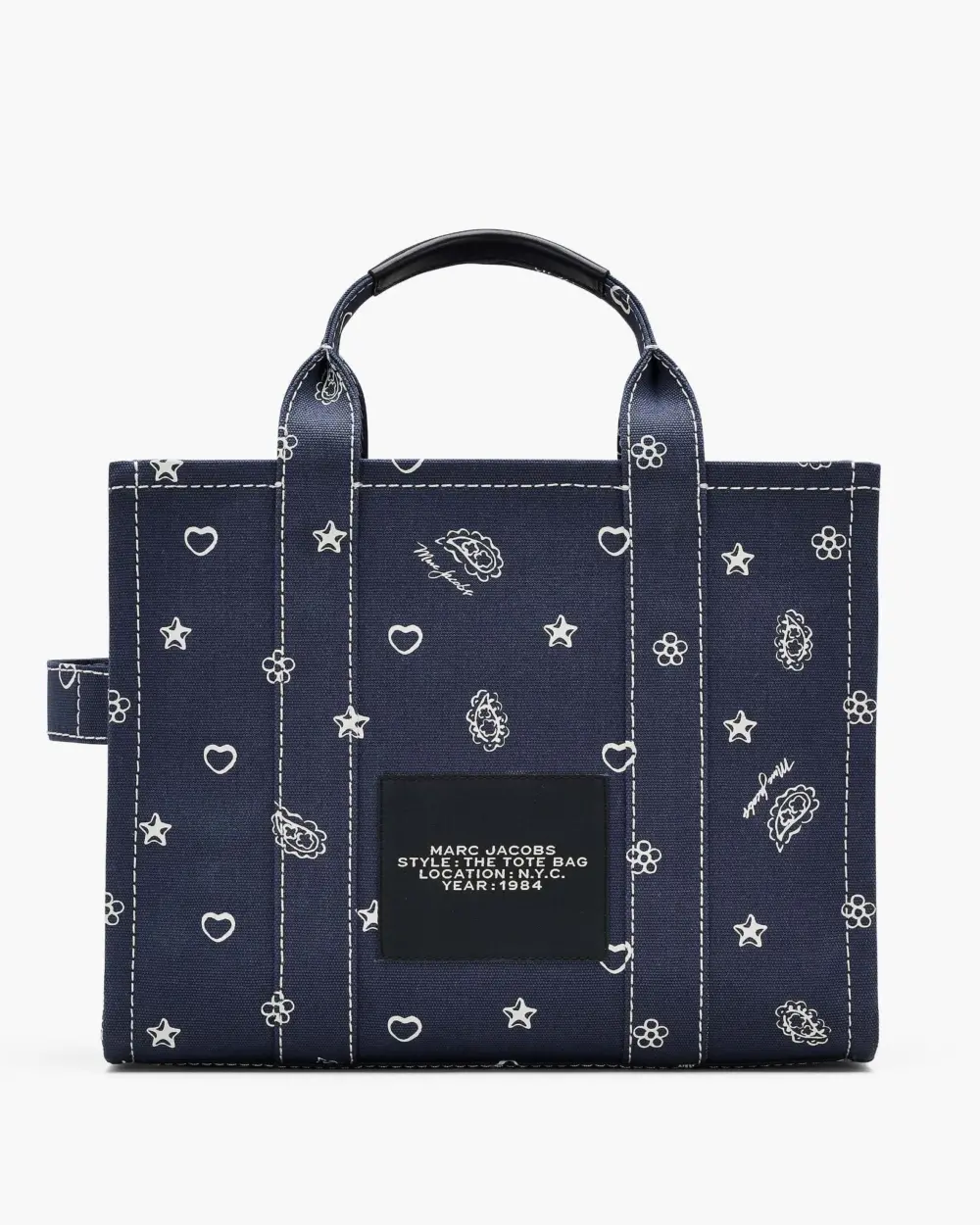 Túi Marc Jacobs Bandana Medium Tote Bag 'Navy' 2R5HTT003H02-411 - Ảnh 2