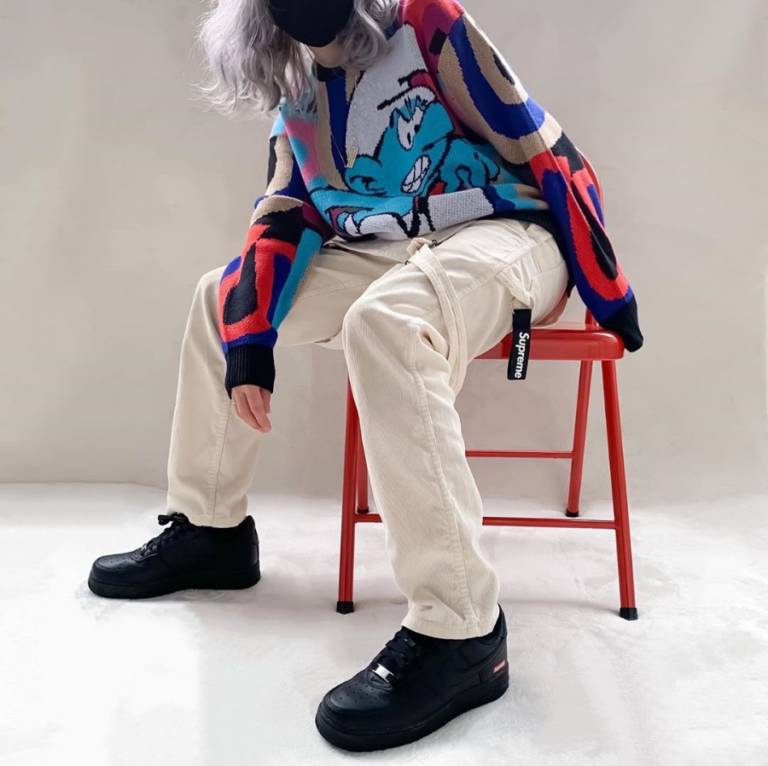 Giày Nike Supreme x Air Force 1 Low ‘Box Logo Black’ CU9225-001 - Ảnh 5