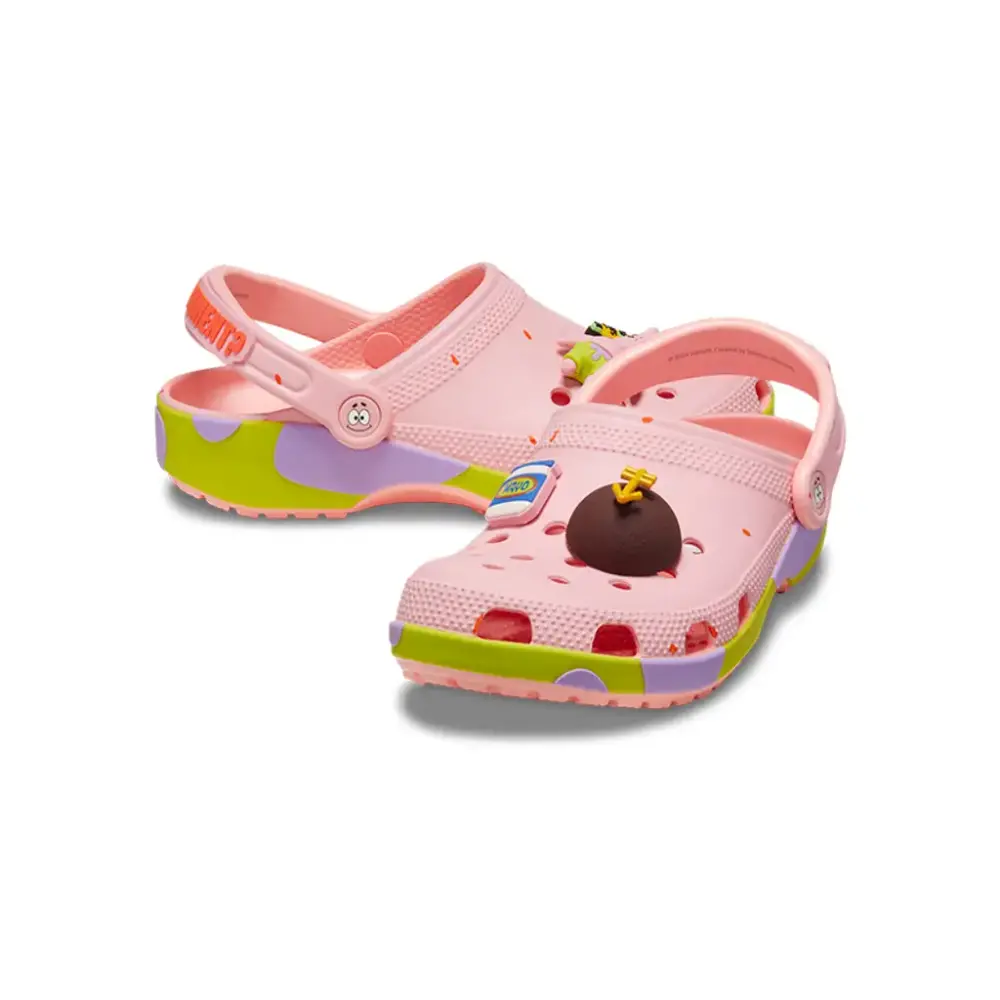 Dép Crocs Classic Clog Spongebob Patrick Melon ‘Pink’ 209479-737 - Ảnh 4