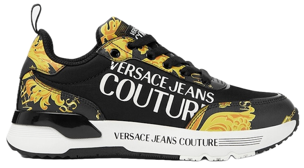 Giày Versace Jeans Couture Dynamic Chain Couture Trainers 'Black' E77VA3SA3-EZP341-EG89