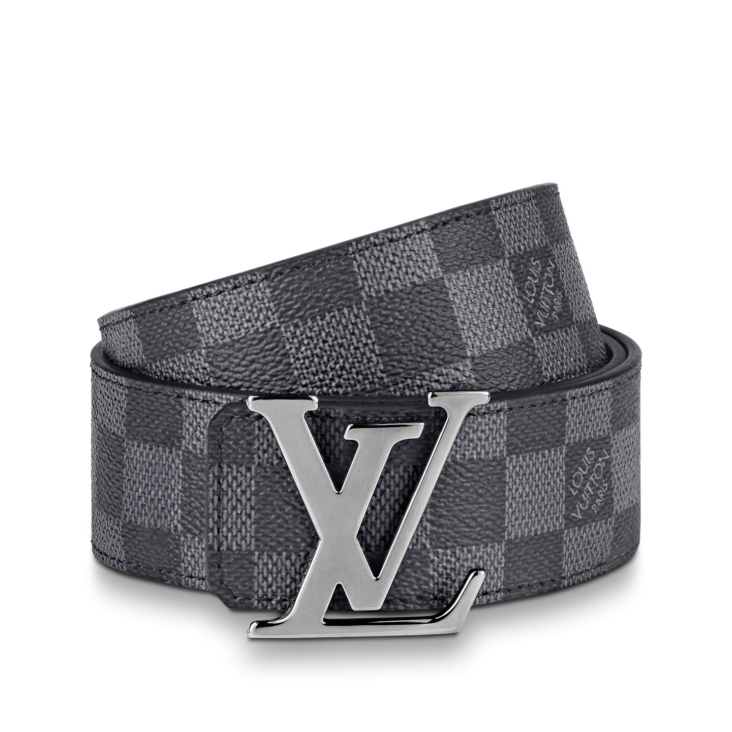 Thắt Lưng Louis Vuitton LV Initials 40mm Belt 'Graphite' M0213U - Ảnh 4