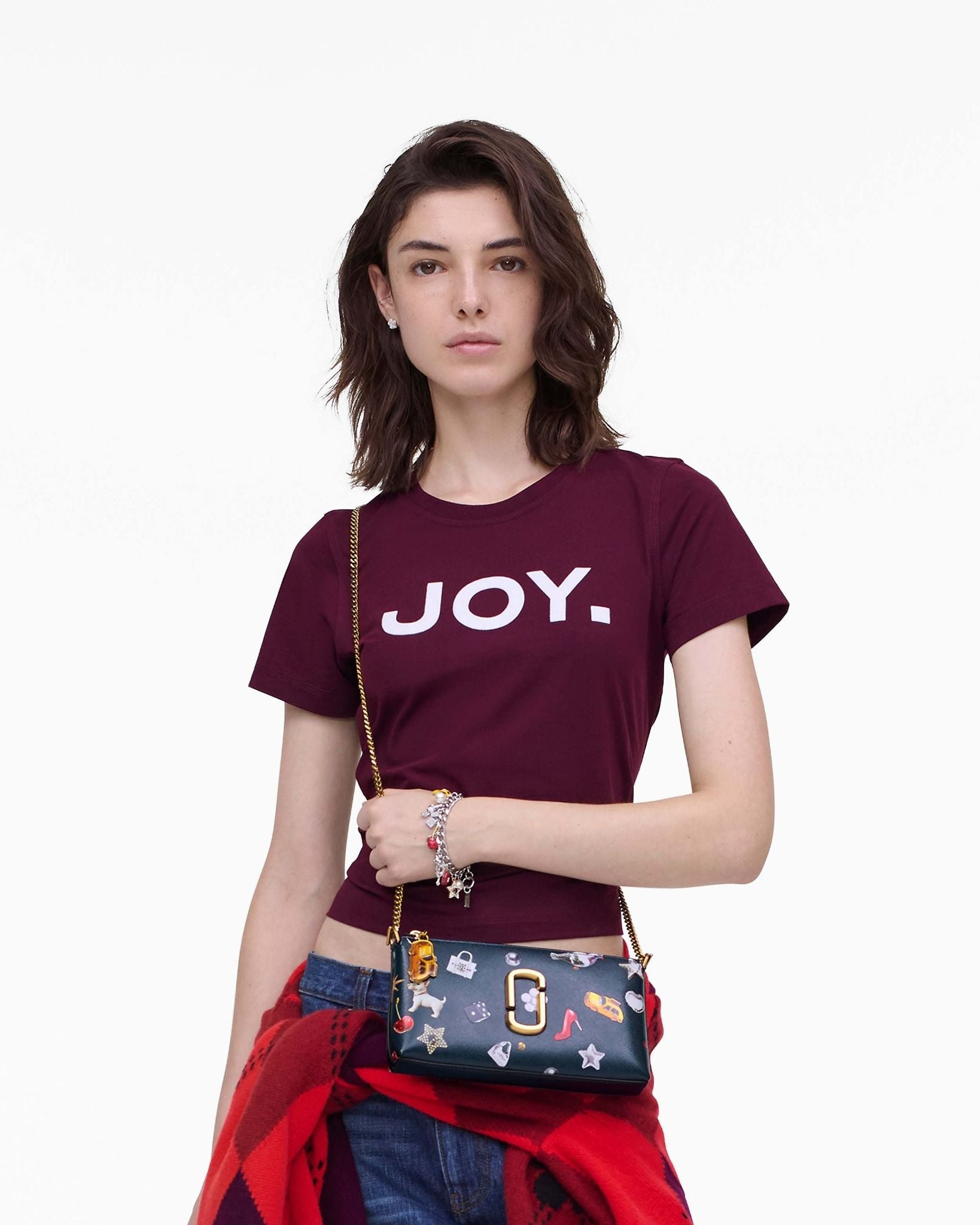 Túi Marc Jacobs Trinket Snapshot Convertible 'Navy' 2R5SMN016S01-411 - Ảnh 4