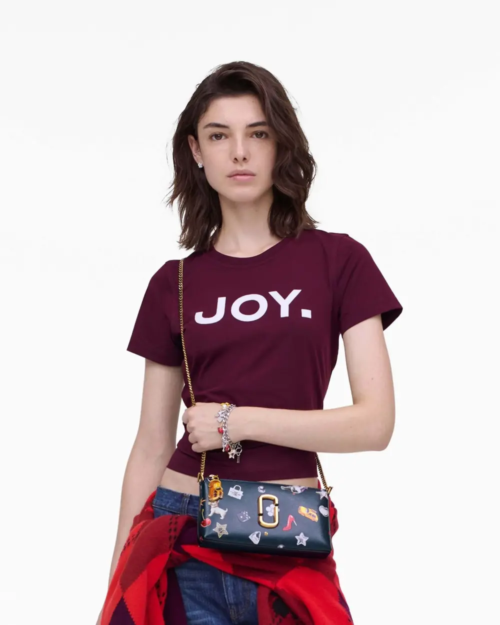 Túi Marc Jacobs Trinket Snapshot Convertible 'Navy' 2R5SMN016S01-411 - Ảnh 4