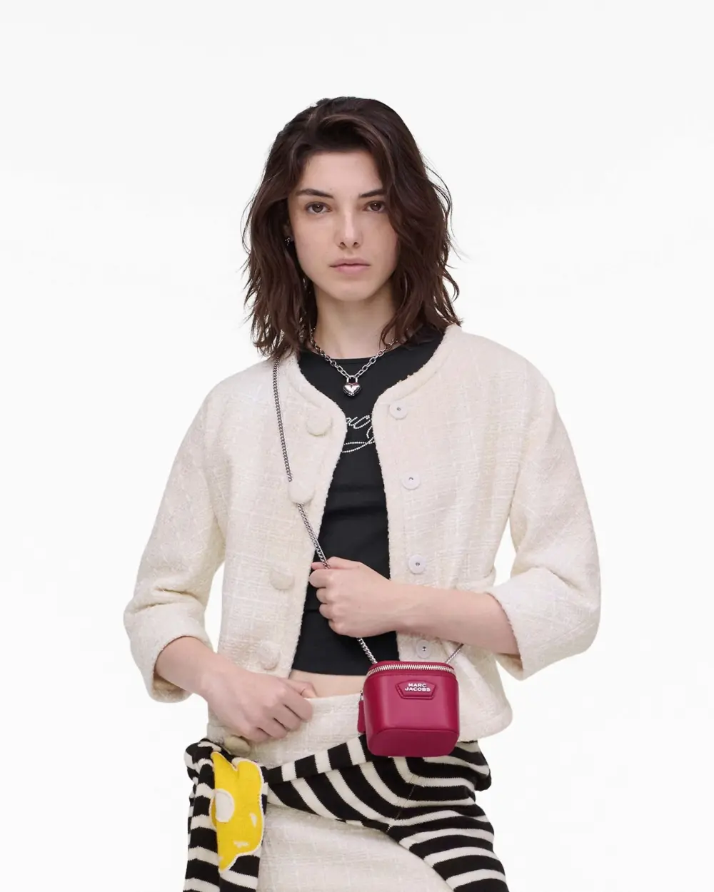Túi Marc Jacobs Everyday Mini Vanity Bag 'Pink' 2R5SMN022S01-986 - Ảnh 4