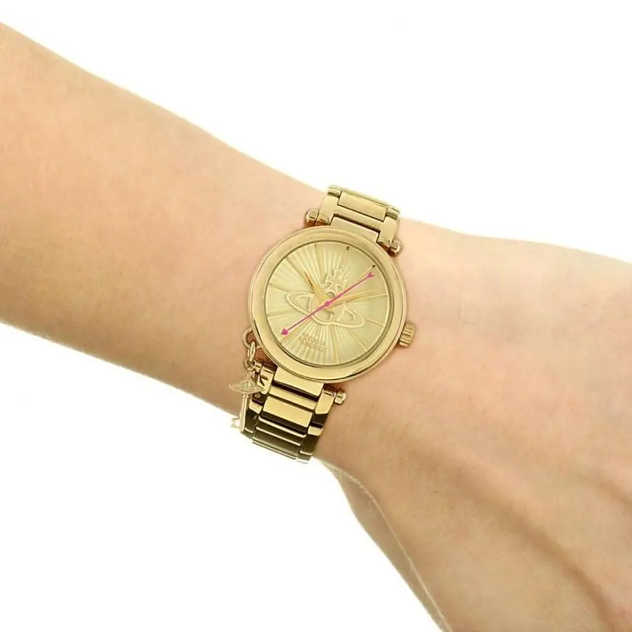 Đồng Hồ Vivienne Westwood Kensington 'Gold' VV006KGD - Ảnh 4