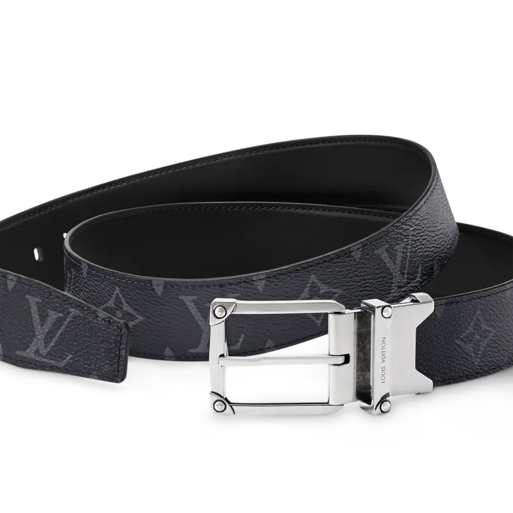 Alternative view of Thắt Lưng Louis Vuitton Corner Pin 35MM Belt 'Black' M4501U