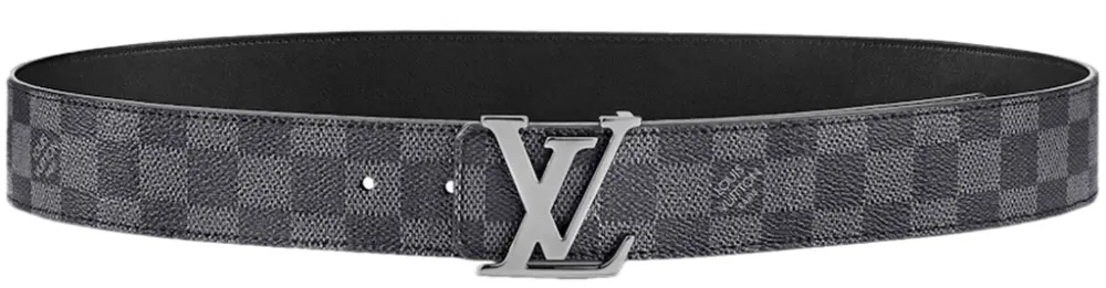 Thắt Lưng Louis Vuitton LV Initials 40mm Belt 'Graphite' M0213U