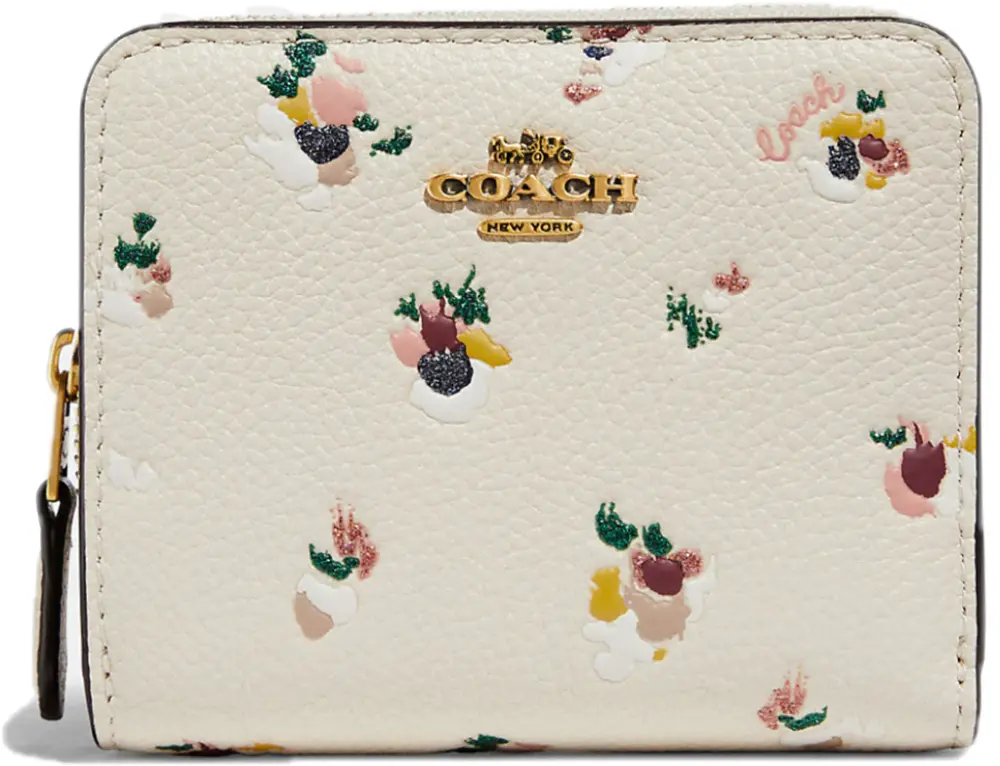 Ví Coach Billfold Floral Print ‘Chalk’ C6001-B4CAH