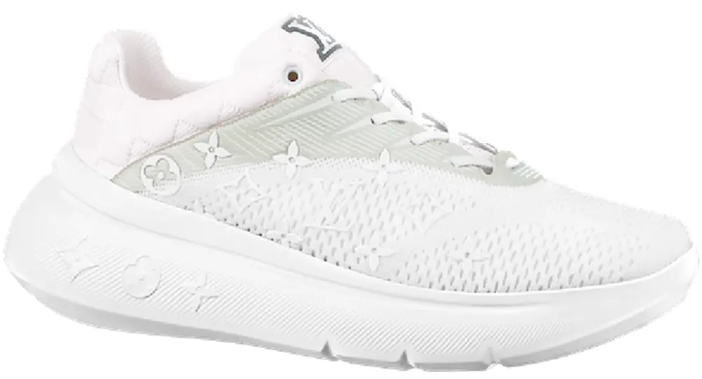 Giày Louis Vuitton Show Up Trainers “White” 1A9JR2 - Ảnh 5