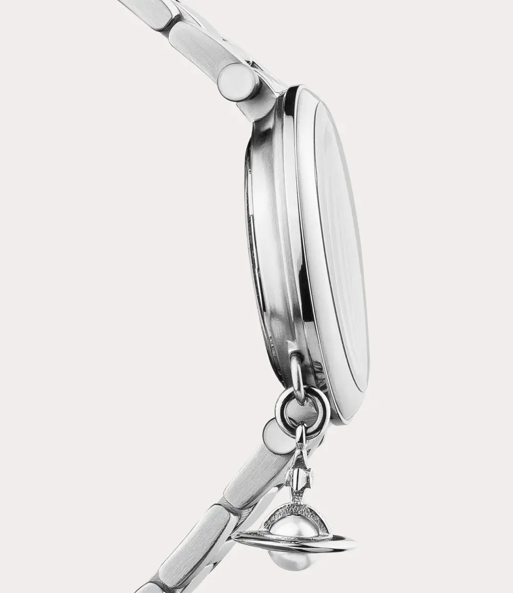 Đồng Hồ Vivienne Westwood Mother Orb 'Silver' VV006PSLSLXXX0SIL - Ảnh 3