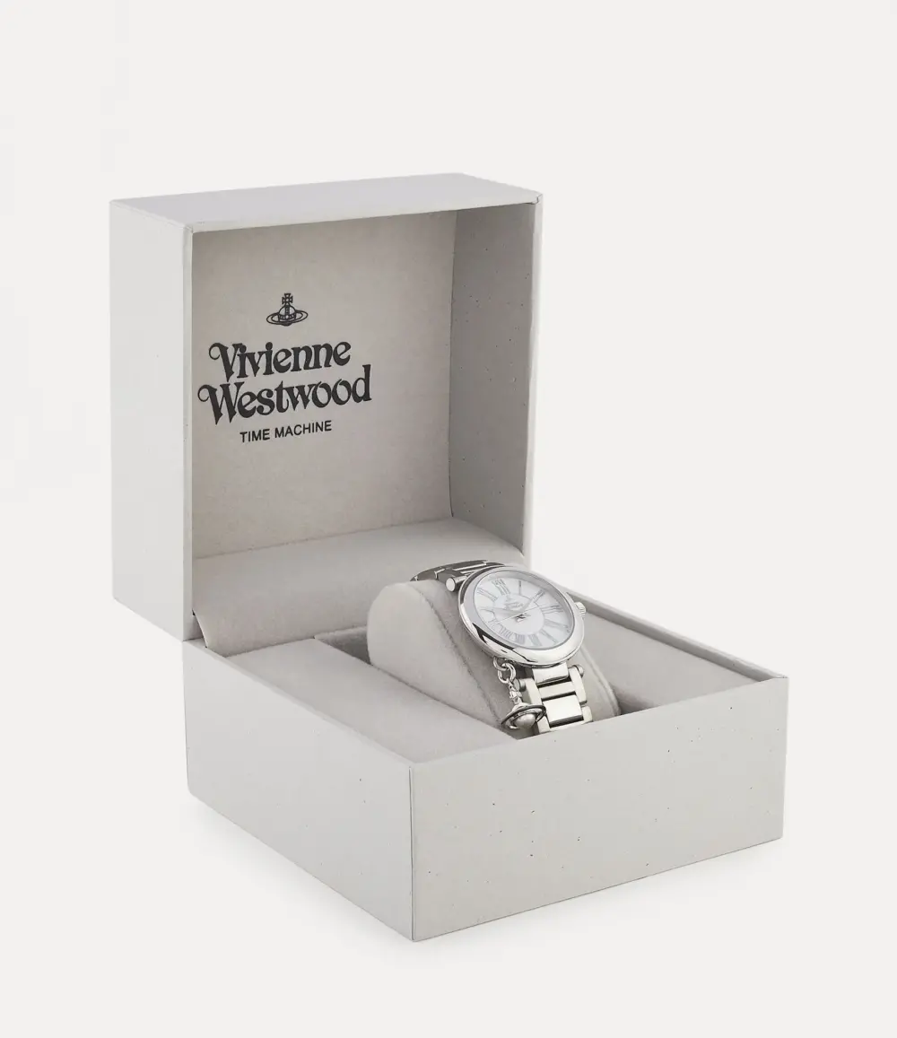 Đồng Hồ Vivienne Westwood Mother Orb 'Silver' VV006PSLSLXXX0SIL - Ảnh 4