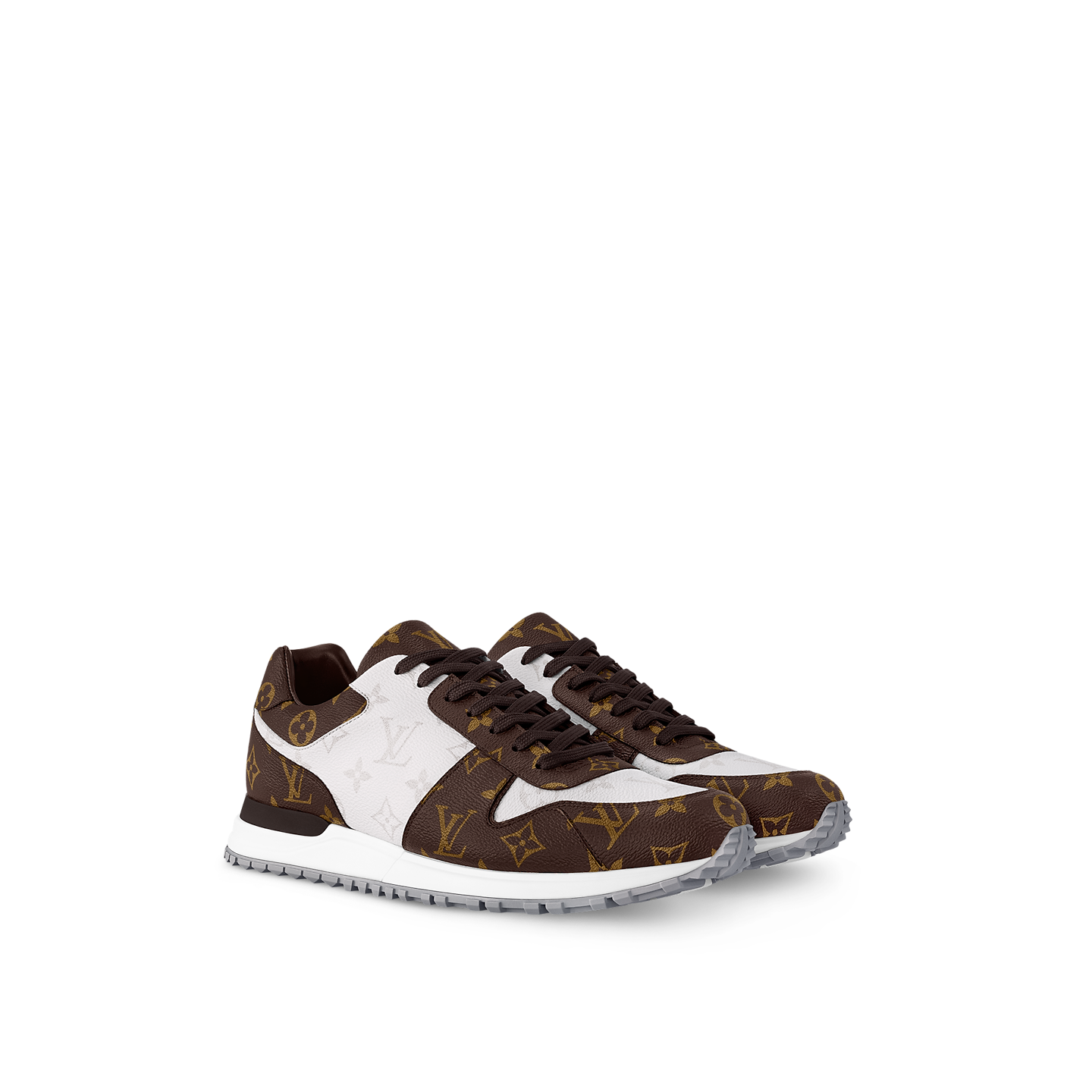 Giày Louis Vuitton Run Away Trainers 'Macassar' 1ADETB - Ảnh 3